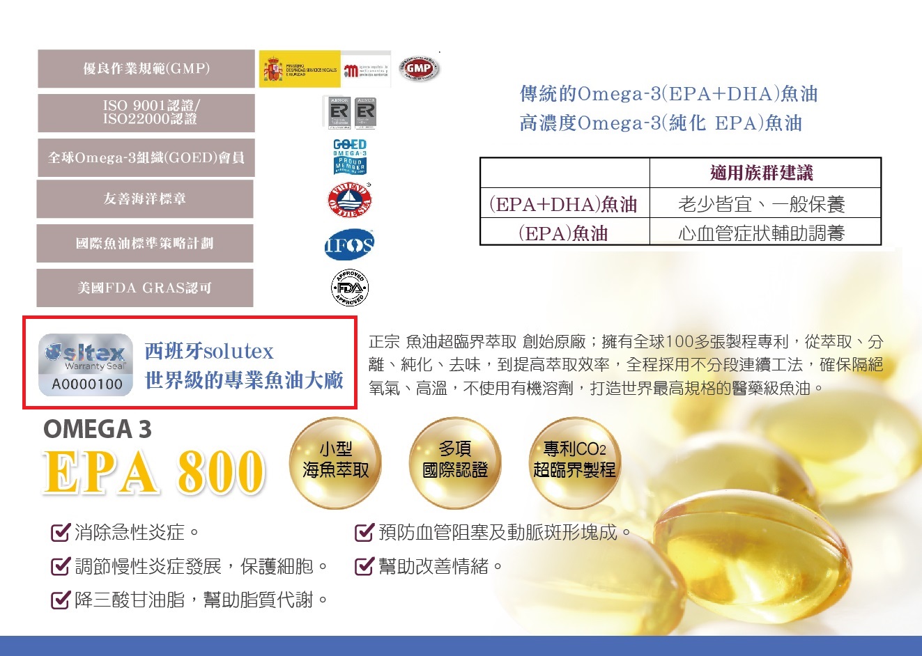 EPA800鱼油